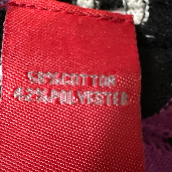 Krimson Klover Chevron Print Knit Sleeveless Dress Women's sz XL NWT Black White - Picture 12 of 12